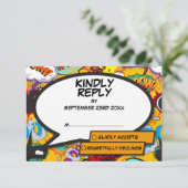 モダンファンコミックポップアート 出欠カード (スタンド正面)