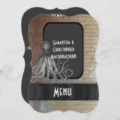 モダンファンタジーステームパンク結婚コスプレ メニュー (正面/裏面)