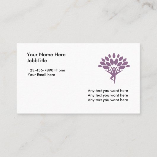 モダンフィットネストレンディー名刺 名刺 (裏面)