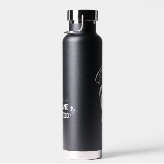 モダンフィットネストレーナーボディビルジムインストラクター ウォーターボトル (右面)