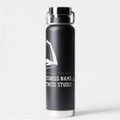 モダンフィットネストレーナーボディビルジムインストラクター ウォーターボトル (背面)