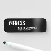 モダンフィットネスパーソナルトレーナー名タグ 名札 (インサイチュ)