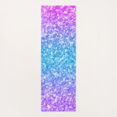 モダンフェイクグリッターグラデーション ヨガマット (裏面)