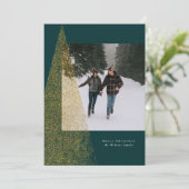 モダンフェイク金ゴールドツリー緑1枚 シーズンカード (スタンド正面)