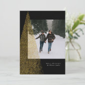 モダンフェイク金ゴールドツリー黒1枚 シーズンカード (スタンド正面)