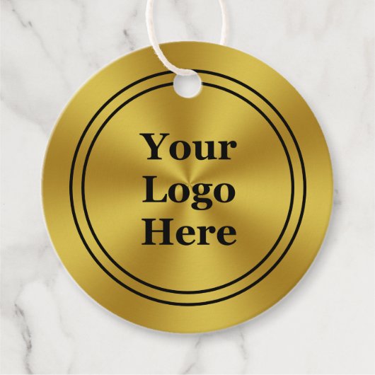 モダンフェイク金ゴールド価格ラベル フェイバータグ (正面)