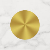 モダンフェイク金ゴールド コンフェッティ (スモール正面)