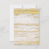 モダンフェイク金ゴールド サンキューカード (裏面)