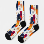 モダンフェスティバルとスターバストしゃれている ソックス (左)