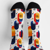 モダンフェスティバルとスターバストしゃれている ソックス (上部)