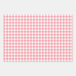 モダンフェスティバルエレガントピンククローバーディアジンガム ラッピングペーパーシート