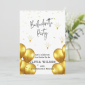 モダンフェスティバルバチェロレッテ招待状 招待状 (スタンド正面)