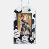 モダンフェスティバルパーソナライズされた ギフトタグ (正面)