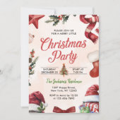 モダンフェスティバルパーティー 招待状 (正面)