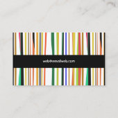 モダンフェスティバルポップ・アートの 名刺 (裏面)