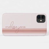 モダンフェミニンiPhoneケース Case-Mate iPhoneケース (裏面(横))