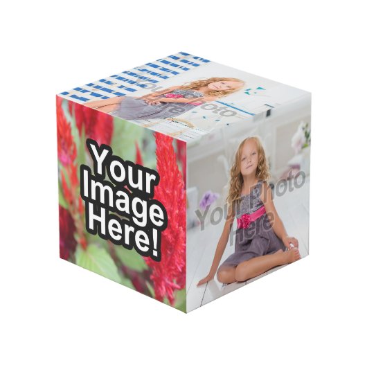 モダンフォトキューブデスクアクセサリ フォトキューブ (正面アングル)