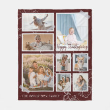 モダンフォトコラージュHappy Thanksgiving