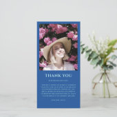 モダンフォトスイート16誕生日 サンキューカード (スタンド正面)