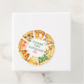 モダンフォトピザ誕生日パーティー フェイバータグ (インサイチュ)