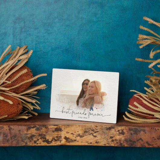 モダンフォトマス最高のクフレンズフォーエバー引用文 フォトプラーク (側面)