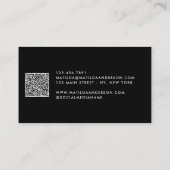 モダンフォトミニマル交換ロゴ 名刺 (裏面)