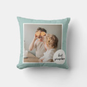 モダンフォトミントラブリーグランマギフト クッション (正面)