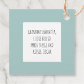 モダンフォトミントラブリーグランマギフト フェイバータグ (裏面)