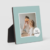 モダンフォトミントラブリーグランマギフト フォトプラーク (正面)