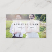 モダンフォト オーバーレイ | 結婚 名刺 (正面)