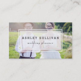 モダンフォト オーバーレイ | 結婚 名刺