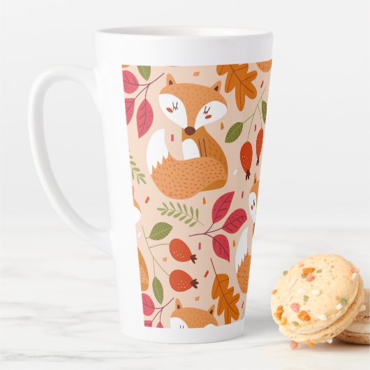モダンフォークキツネ カフェラテマグ (インサイチュ)