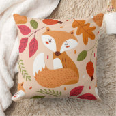 モダンフォークキツネ クッション (ブランケット)