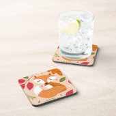 モダンフォークキツネ コースター (右側)