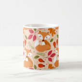 モダンフォークキツネ コーヒーマグカップ (中央)