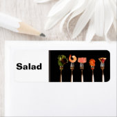 モダンフォークスレシピラベル ラベル (インサイチュ)