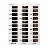 モダンフォークスレシピラベル ラベル (フルシート)