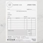 モダンフォーマルシンプル型枠 (正面)