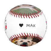 モダンフォ最高のトドッグパパ 野球ボール (裏面)