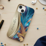 モダンフラクタル青金ゴールド手書き名 Case-Mate iPhone 14ケース<br><div class="desc">このデザインは他の電話モデルでも利用可能である。他のiPhone、サムスンギャラクシーまたはGoogleケースを表示するにはデバイスタイプを選択。一部のスタイルは、オプションであるスタイルを選もし択することで変更できる。このデザインはパーソナライズされた、写真や文字を変更して提供される領域にあってもよい。また、を選択しカスタマイズてクリック、背景の色を削除または変更したり、文字を追加したり、文字の色またはスタイルを変更したり、文字のみのデザインの画像を削除したりすることで可能です。私は連絡colorflowcreations@gmail.comで私はもし、このデザインを別の製品に持つ必要がある。www.facebook.com/colorflowcreations、www.instagram.com/colorflowcreations、www.twitter.com/colorflowart、後を追およびwww.pinterest.com/colorflowcreationsで自分の創造や自分の情報を見る。</div>
