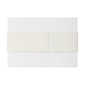 モダンフランスのシンプルユニーク結婚お洒落の 招待状ベリーバンド (裏面例)