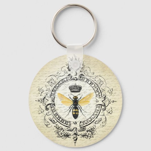 モダンフランスのヴィンテージ キーホルダー (正面)