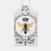 モダンフランスのヴィンテージ ギフトタグ (正面)