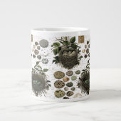 モダンフランスのヴィンテージ ジャンボコーヒーマグカップ (正面)