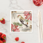 モダンフランスのヴィンテージ スタンダードカクテルナプキン (インサイチュ)