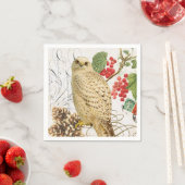 モダンフランスのヴィンテージ スタンダードカクテルナプキン (インサイチュ)