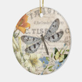 モダンフランスのヴィンテージ セラミックオーナメント (左)