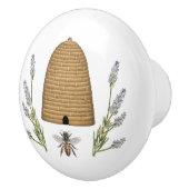 モダンフランスのヴィンテージ セラミックノブ (右)