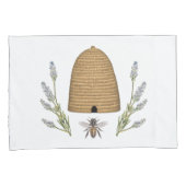 モダンフランスのヴィンテージ 枕カバー (正面右)