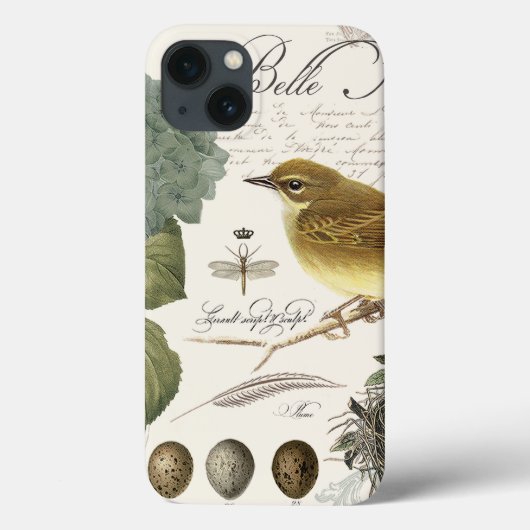 モダンフランスのヴィンテージ Case-Mate iPhoneケース (裏面)